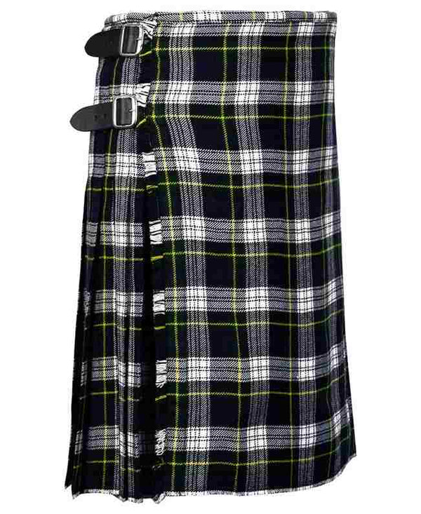 Dress Gordon Tartan Scottish Men's Traditional 5 Yard Highland Tartan Kilt Custom Length
