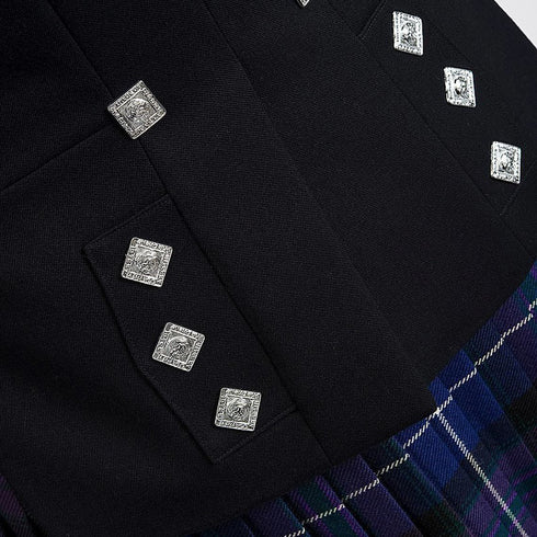 Black Prince Charlie Jacket and Vest