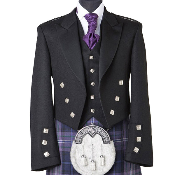 Premium Prince Charlie jacket with Five Button Vest