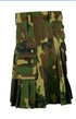 Scottish Mens Army Kilt Tactical Men Woodland Camouflage Tactical Army Utility