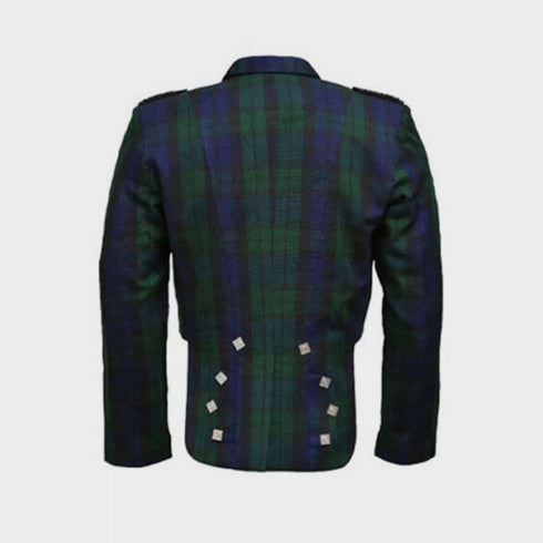 Prince Charlie Tartan Kilt Jacket Available in 50+ Tartan Colors
