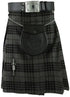 Highland Grey Scottish Men's Traditional Highland Dress Tartan Kilt