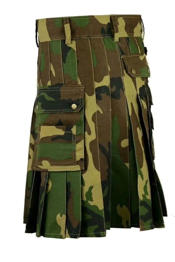 Scottish Men’s Utility Fashion Kilt