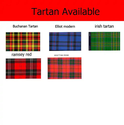 Highland Tartan Utility Kilts For Men Heavy Tartan Kilt Available in Various 37+ Clan Tartans Made to order 26 to 62 Inch Waist Sizes