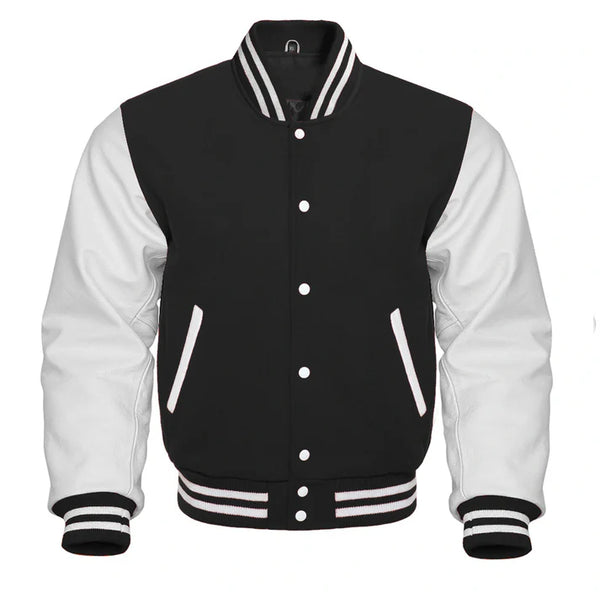 Black Varsity Jacket Mens