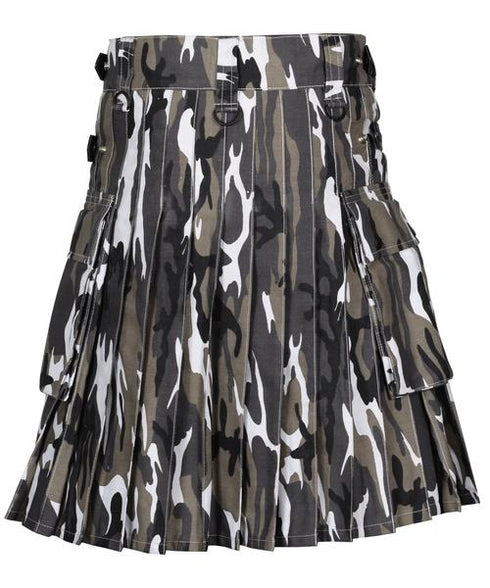 Urban Camo Utility Tactical Duty Kilt - Kilt Box Shop