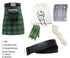 Irish Tartan Kilt Set