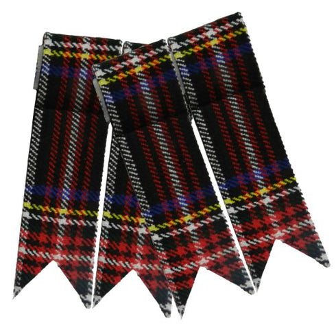 Black Stewart Tartan Kilt Package