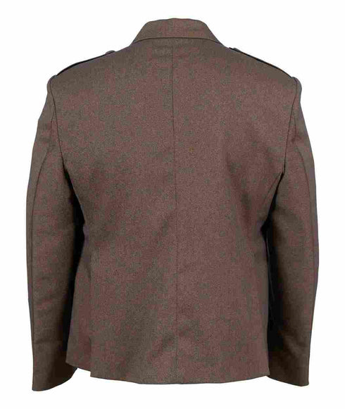 Light Maroon Tweed Argyle Kilt Jacket