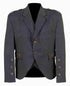 Light Purple Scottish Tweed Argyle Kilt Jacket