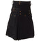 Mens Black Utility Kilt
