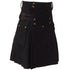 Mens Black Utility Kilt