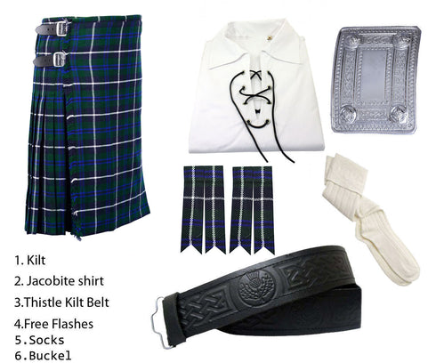 Scottish Kilt Set
