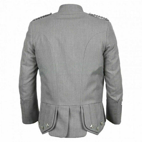 Sheriffmuir Grey Wool Pride Jacket