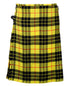 Macleod of Lewis Scottish Men's Traditional 5 Yard Highland Tartan Kilt Custom Length