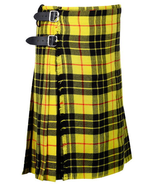 Macleod of Lewis Scottish Men's Traditional 5 Yard Highland Tartan Kilt Custom Length