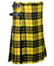 Macleod of Lewis Scottish Men's Traditional 5 Yard Highland Tartan Kilt Custom Length