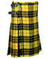Macleod of Lewis Scottish Men's Traditional 5 Yard Highland Tartan Kilt Custom Length