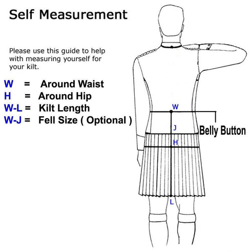 Kilt Measurements