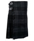 Scottish Traditional Highland 8 Yard Grey Watch Tartan Kilt Tartan Handmade 16oz Traditional - Kilt Box Shop