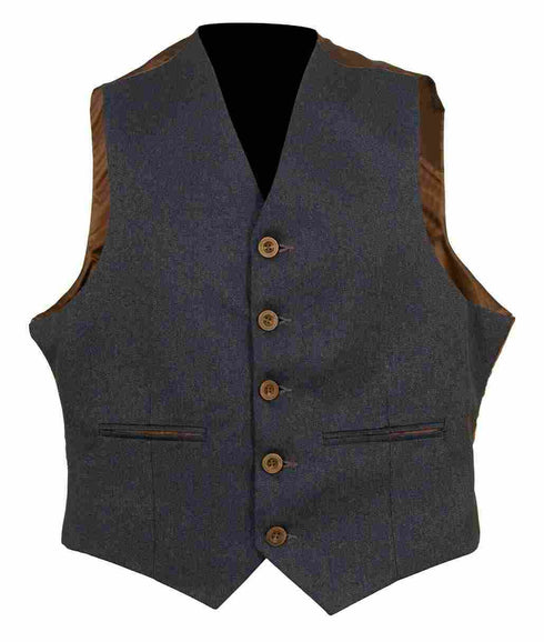 Light Purple Scottish Tweed Argyle Kilt Vest