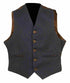 Light Purple Scottish Tweed Argyle Kilt Vest