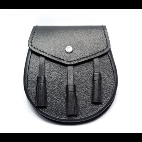 Leather Sporran Black