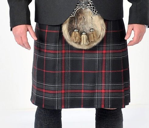 Spirit of Highlander Tartan Kilt || 8 Yard Handmade 16oz Traditional Heavy Weight Kilt - Custom Made