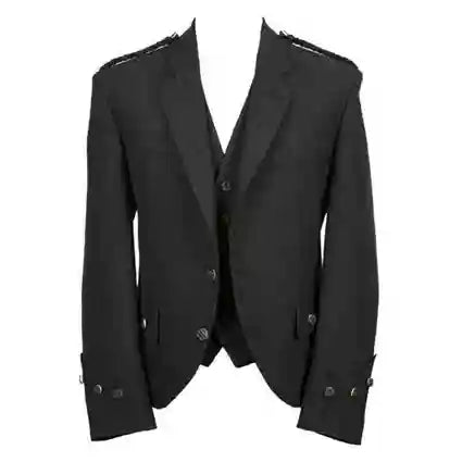Scottish Argyle Kilt Jacket & 5-Button Vest - Ex-Hire, Traditional Design
