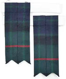 Scottish Gunn Tartan Kilt With Jacobite Shirt Outfit Package of 6 (Six) Pieces
