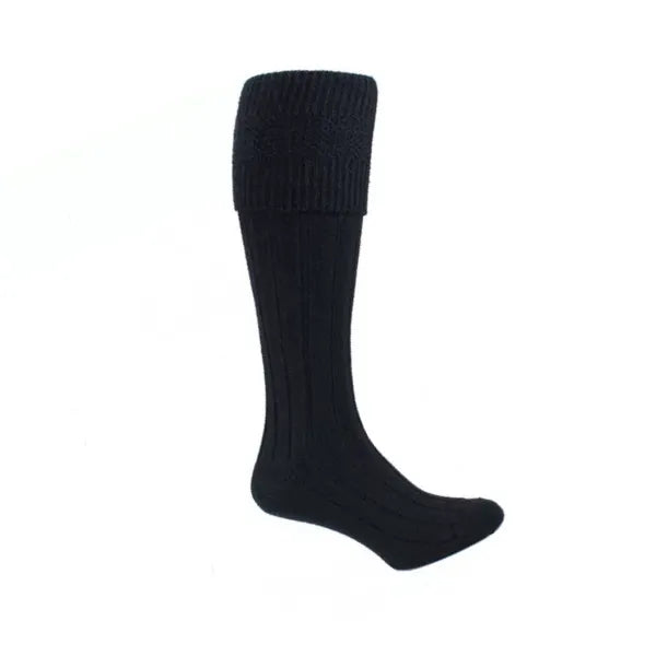Kilt Socks/Hose Black