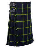 Gordan Tartan Scottish Men's Traditional 5 Yard Highland Tartan Kilt Custom Length