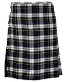 Dress Gordon Tartan Scottish Men's Traditional 5 Yard Highland Tartan Kilt Custom Length