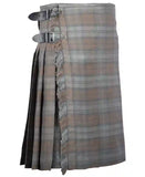 Black Watch Weathered Tartan Kilt || 8 Yard Handmade 16oz Traditional Heavy Weight Kilt - Custom Made