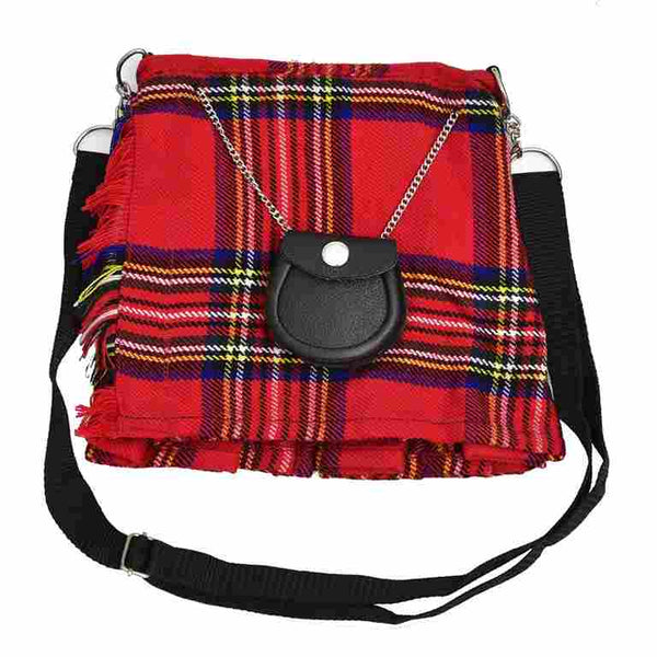 Scottish Royal Stewart tartan Bag/Shoulder bag for ladies / girls - Kilt Box ShopScottish Royal Stewart tartan Bag/Shoulder bag for ladies / girls