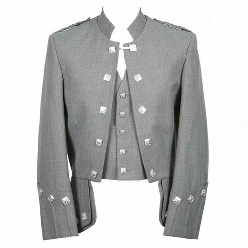 Sherrifmuir Grey  Argyle Jacket 