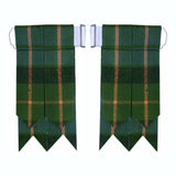 Scottish Highland Gunn Ancient Tartan Men's Kilt Outfit for Wedding Stage Head Antique Set 11 Piece Set