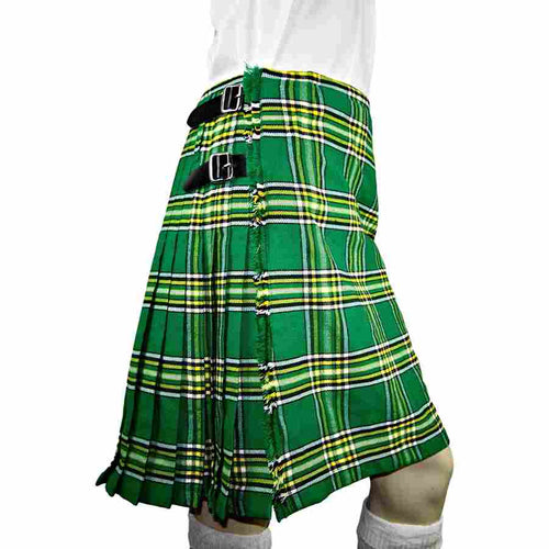Irish Premium Tartan Kilt || 8 Yard Handmade 16oz Traditional Heavy Weight Kilt - Custom Made
