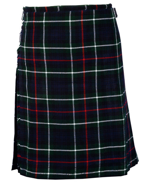 Mackenzie Tartan Scottish Men's Traditional 5 Yard Highland Tartan Kilt Custom Length