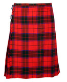Scottish Rose Tartan Kilt || 8 Yard Handmade 16oz Traditional Heavy Weight Kilt - Custom Made
