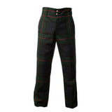 Slim Fit Formal Golf Trousers Men's Gun Tartan Trews - Kilt Box Shop