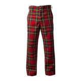 Slim Fit Formal Golf Trousers Men's Royal Stewart Tartan Trews - Kilt Box Shop
